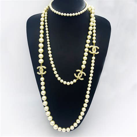 fake chanel necklaces|authentic vintage chanel jewelry.